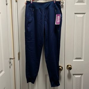 NWT Purple Label Tara scrub jogger pants size large